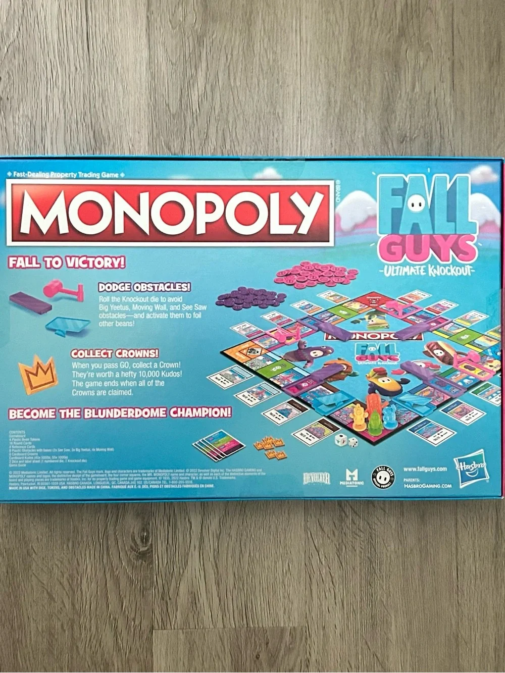 Monopoly Fall Guys Ultimate Knockout Board Game Hasbro NEW Sealed